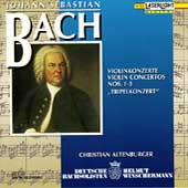 Bach: Violin Concertos nos 1-3, etc / Winschermann