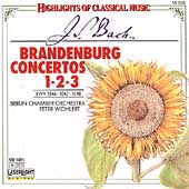 Highlights of Classical Music- Bach: Brandenburg Ctos 1-3