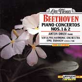 Beethoven: Piano Concertos nos 1 & 2 / Dikov, Tabakov