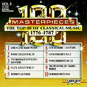 100 Masterpieces Vol 3 - Top 10 of Classical Music 1776-1787