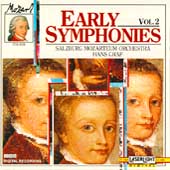 Mozart: Early Symphonies Vol 2 / Hans Graf