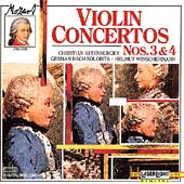 Mozart: Violin Concertos nos 3 & 4 / Altenburger