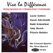 Vive la Difference / Crescent Quartet, Alard Quartet