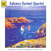 Beethoven, Brahms, Debussy, etc / Kalamos Clarinet Quartet