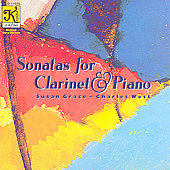 Sonatas for Clarinet & Piano / Charles West, Susan Grace
