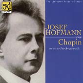 Josef Hofmann Plays Chopin - The Duo-Art Piano Rolls
