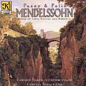 Mendelssohn, Mendelssohn-Hensel: Songs / Masur, Sima Mendelssohn, Mendelssohn-Hensel: Songs / Masur, Sima
