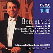 Beethoven: Coriolanus Overture, Symphony no 7, etc