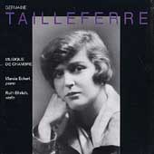 Tailleferre: Musique de Chambre / Eckert, Ehrlich