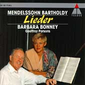 Mendelssohn: Lieder / Barbara Bonney, Geoffrey Parsons