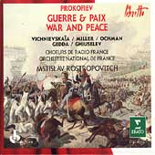 Prokofiev: War and Peace / Rostropovich, Vishnevskaya