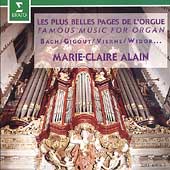 Les Plus Belle Pages De L'Orgue / Marie-Claire Alain