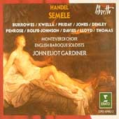 Handel: Semele / Gardiner, Burrowes, Kwella, Rolfe-Johnson
