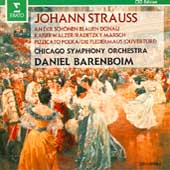 J Strauss: An der schoenen blauen Donau / Barenboim