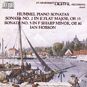 Hummel: Piano Sonatas Vol II / Ian Hobson
