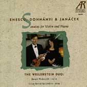 Enescu, Dohnanyi & Janacek: Sonatas for Violin and Piano