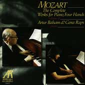 Mozart: Complete Works for Piano 4 Hands Vol 2 /Balsam, Raps