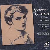 Schubert: Quartets for four solo voices / NY Vocal Arts