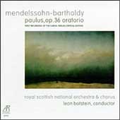 Mendelssohn: Paulus / Botstein, Royal Scottish National