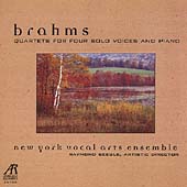 Brahms: Quartets for Four Solo Voices / New York Vocal Arts Brahms: Quartets for Four Solo Voices / New York Vocal Arts