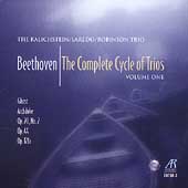 Beethoven: The Complete Cycle of Trios Vol 1 / Kalichstein