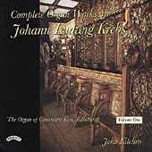 Krebs: Complete Organ Works Vol 1 / John Kitchen