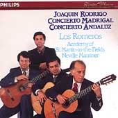 Rodrigo: Concierto Madrigal, Concierto Andaluz / Los Romeros