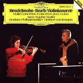 Bruch: Violin Concerto Op.26; Mendelssohn: Violin Concerto Op.64 / Anne-Sophie Mutter(vn), Herbert von Karajan(cond), BPO Bruch: Violin Concerto Op.26; Mendelssohn: Violin Concerto Op.64 / Anne-Sophie Mutter(vn), Herbert von Karajan(cond), BPO