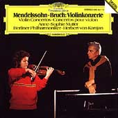 Bruch: Violin Concerto Op.26; Mendelssohn: Violin Concerto Op.64 / Anne-Sophie Mutter(vn), Herbert von Karajan(cond), BPO