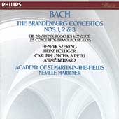 Bach: The Brandenburg Concertos nos 1, 2 & 3 / Marriner