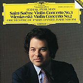 Saint-Saens: Violin Concerto No.3, Wieniawski: Violin Concerto No.2 / Itzhak Perlman(vn), Daniel Barenboim(cond), Orchestre de Paris