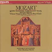 Mozart: Mass in C, Inter natos / Harrer, Vienna Boys Choir Mozart: Mass in C, Inter natos / Harrer, Vienna Boys Choir
