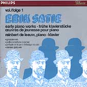 Satie: Early Piano Works Vol 1 / Reinbert de Leeuw