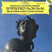 Mozart: Symphonies No.39, No.40 / Leonard Bernstein(cond), Vienna Philharmonic Orchestra