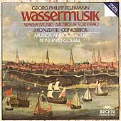 Telemann: Water Music, etc / Reinhard Goebel, Musica Antiqua Koln