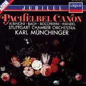 Pachelbel: Canon;  Albinoni, et al /Muenchinger, Stuttgart CO