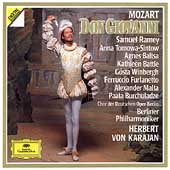 Mozart: Don Giovanni (1/1985) / Herbert von Karajan(cond), Berlin Philharmonic Orchestra, Samuel Ramey(B), Kathleen Battle(S), Anna Tomowa-Sintow(S), etc 