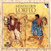 Monteverdi: L'Orfeo / Gardiner, Rolfe-Johnson, Baird, et al