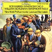 Harris, Schuman: Symphony no 3 / Bernstein, New York PO