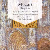 Mozart: Requiem / Sir Colin Davis, Donath, Minton, Davies