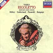 Verdi: Rigoletto Scenes & Aria / Milnes et al