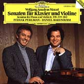 Mozart: Sonatas for Piano & Violin / Perlman, Barenboim