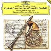 Mozart: Clarinet Concerto, Horn Concertos 1 & 4 / Orpheus CO