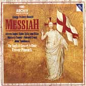 Handel: Messiah / Trevor Pinnock(cond), English Concert & Choir, Arleen Auger(S), etc