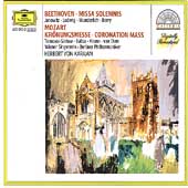 Beethoven: Missa Solemnis; Mozart: Coronation Mass / Karajan
