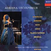 Cilea: Adriana Lecouvreur / Sutherland, Bergonzi, Bonynge, WNO Cilea: Adriana Lecouvreur / Sutherland, Bergonzi, Bonynge, WNO