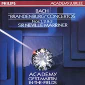 Bach, J. S: Brandenburg Concertos 1, 2 & 3 / Marriner