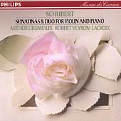 Schubert: Sonatas for Violin, etc / Grumiaux, Veyron-Lacroix
