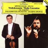 Mendelssohn: Violin Concerto, Bruch: Violin Concerto No.1 / Gil Shaham(vn), Giusepp Sinopoli(cond), Philharmonia Orchestra