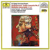 Mozart: Violinkonzert, etc / Kremer, Harnoncourt, et al